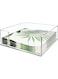 Clear Acrylic Napkin Holder, Acrylic Luncheon Napkin Holder - Table Top Decorative Napkin Tray - Tissue Dispenser for Bathroom, Dining Table, Kitchen and Wedding Events. (7 x 7 inches)