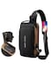 Multifunction Shoulder Bag with USB Port &amp; Back Pockets &ndash; Travel, Adventure &amp; Daily Use