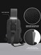 Multifunction Shoulder Bag with USB Port &amp; Back Pockets &ndash; Travel, Adventure &amp; Daily Use
