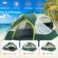Outdoor Tent for Hiking Camping Sun Rain Protection Quick Setup Fits 3-4 People Made Oxford Material