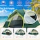 Outdoor Tent for Hiking Camping Sun Rain Protection Quick Setup Fits 3-4 People Made Oxford Material