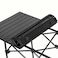 طاولة تخييم خارجية قابلة للطي مع ارتفاع قابل للتعديل، وحقيبة تخزين كبيرة وحقيبة حمل، طاولة ألومنيوم محمولة للنزهات الداخلية والخارجية والشواء والباحات الخلفية والشاطئ