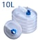 Outdoor Folding Water Bag Camping Foldable Water Container Multifunctional Retractable Storage Water Bottle