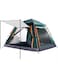 Extra Large Automatic Pop-Up Camping Tent for 5-8 Person, 240x240x155cm &ndash; Instant Setup, Windproof, Lightweight Camping Tent with 2 Doors, Mesh Windows &amp; Carry Bag, Green