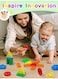 Wooden Shape Sorting &amp; Stacking Toy for Toddlers 1&ndash;3 Years, Montessori Educational Puzzle with Color Recognition &amp; Geometric Blocks, Learning Toy for Boys &amp; Girls, Preschool Fine Motor Skill Development Gift
