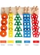 Wooden Shape Sorting &amp; Stacking Toy for Toddlers 1&ndash;3 Years, Montessori Educational Puzzle with Color Recognition &amp; Geometric Blocks, Learning Toy for Boys &amp; Girls, Preschool Fine Motor Skill Development Gift