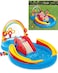 Intex 57453 Inflatable Rainbow Ring Play Center Water Slide Island Outdoor Use Pool for Kids