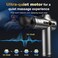 Massage Gun Deep Tissue, 99 Speeds Handheld Electric Muscle Massager Gun for Pain Relief 8 Massage Heads Quiet Handheld Neck Back Massager for for Athletes &amp; Family