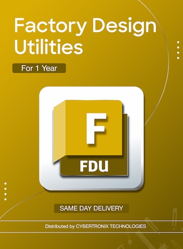Autodesk Factory Design Utilities   1 Device 1 Year Subscription   SAME DAY DELIVERY