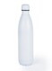 500ml Sport Water Bottle Vacuum Insulated Stainless Steel Sport Water Bottle Leak-Proof Double Wall Cola Shape Water Bottle, Keep Drinks Hot &amp; Cold - White