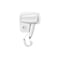 Wall-Mounted Hair Dryer ,3 Speeds, Low Noise, Stylish &amp; Compact Home, Hotel, Gym Use