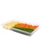 Restaurantware-2.5 Inch Deep Food Pans, 1 Full Size Commercial Food Storage Container - Freezable, Break-Resistant, Clear Plastic Cold Pans, Dishwashable, For Kitchens, Restaurants, Or Cafeterias
