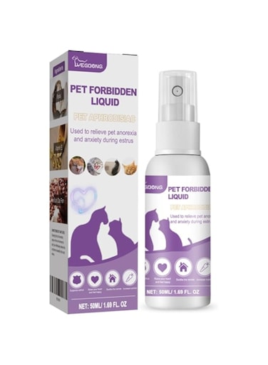 1pcs Dog Calming Spray for Cats,For cats and dogs to improve anxiety, Safe Healthy Calming Diffuser Manage Emotions, Remedies Calm Down for Pets, Liquid Helps to Relieve Stress Scratching Fighting