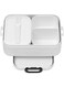 900ML Bento Lunch Box &acirc;&euro;&ldquo; Take A Break Medium, White, Leak-Proof &amp; Stylish Food Storage for Lunches, Perfect for Work, School &amp; Travel