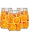 UBP Glass Storage Jars, Airtight Glass Canister with Lids, Large Food Storage Containers, Set of 3 Mason Jars for Food Storage, Kitchen Fermenting and Canning Cereal (1000ml-3pcs)