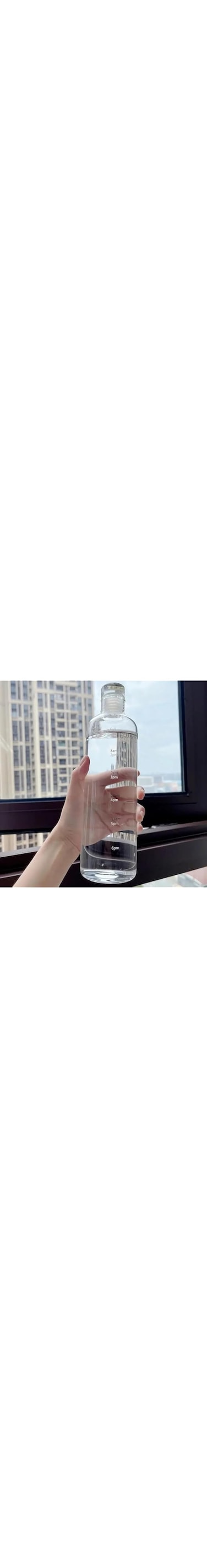Portable Sports Water Bottle: Leakproof, BPA Free, And Perfect For Outdoor Activities! (Transparent)