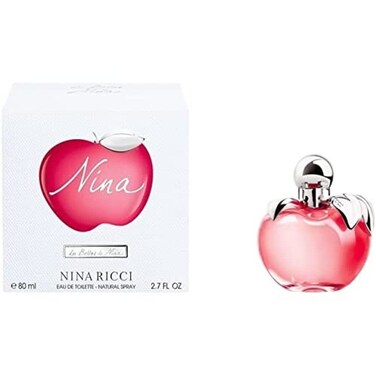 Nina RicciNina Eau de Toilette Refillable Spray for Women, 2.7 Ounce