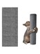 HASTHIP Cat Scratching Pads, Cat Scratch Pads Mat Carpet Protector, DIY Wall &amp; Door Pets Scratch Carpet, 12 * 39&quot; Trimmable Self-Adhesive Cat Scratch Mat for Furniture, Sofa, Couch, Corner