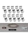 HBSTUDIO Hooks for Siding, The New Siding Hooks for Hanging Outdoor for Heavy Duty,Stainless Steel Hooks for Vinyl Siding to Hang Things, Clips for Siding to Hang Things for Hanging Outdoor Home Decor
