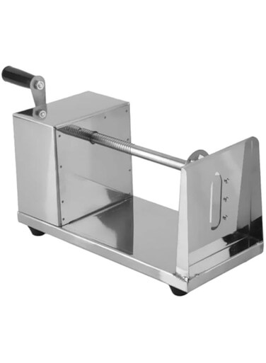 Dubai Gallery Stainless Steel Potato Slicer Machine Silver/Black