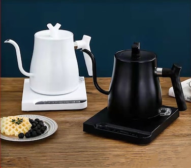 Electric household kettle office tea special kettle hotel electric kettle-white 1L