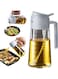 Oil Sprayer for Cooking Oil, Olive Oil Bottle, 2-in-1 Dispenser and Sprayer