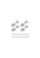 Soft Close Cabinet Hinges, 1.5mm Stainless Steel, 4-Pack with Mounting Screws, Silver