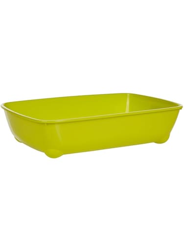 Moderna Arist-O-Tray-Cat Litter Tray - Yellow, M