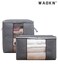 Quilt Storage Bag Quilt Sorting Bag Household Thick Non woven Large Storage Bag Clothing Dustproof Storage Box 6-Pack