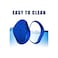Crystal Hair Removal Eraser &ndash; Reusable Painless Hair Remover &amp; Skin Exfoliator (Dark Blue)