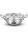 Traditional Aluminium Karahi / Kadai Wok 29 cm (4.5L), Deep Cooking Pot, Heavy Duty, Even Heat, Ideal for Curry, Frying &amp; Biryani, Serves 4&acirc;&euro;&ldquo;5 Persons, Gas Stove