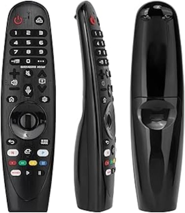 YiBiChin Replacement for LG Magic Remote Control AN-MR19BA, Voice Magic Remote ONLY Fit for LG 2019 Smart TV Remote Model AN-MR19BA, with 2 Shortcut Buttons (with Voice/Magic/Pointer)