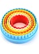 Beibi 6pc Cookie Cutters, Plastic Crinkle Cutter Double Sided Plain Round Pastry Cutters Baking Tools Kitchen Gadgets Baking Tools Accessories