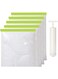 Vacuum Storage Bags - Reusable,for travel packing The perfect ziplock bag for clothes, duvets, bedding, pillows, blankets Pack of 5