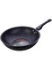 VICKO Wilson Aluminum Wok Pan 30x9cm with Marble Coating and Induction Bottom