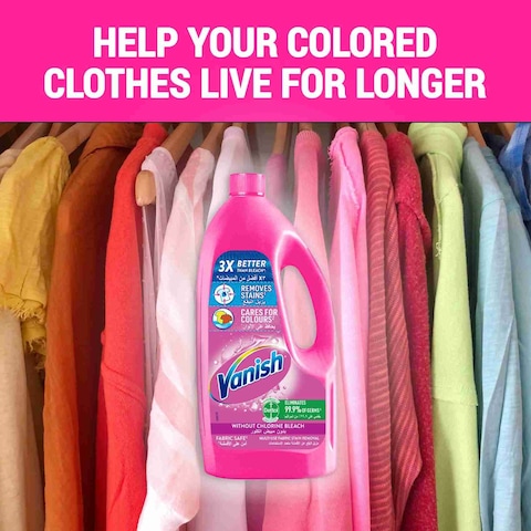 Vanish Liquid Fabric Stain Remover 500ml for Coloured &amp; White clothes