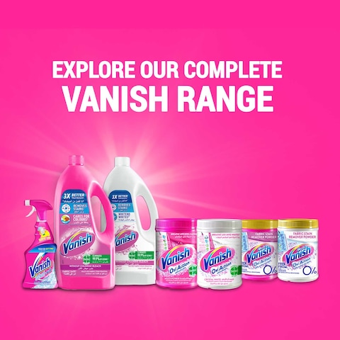 Vanish Liquid Fabric Stain Remover 500ml for Coloured &amp; White clothes