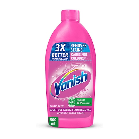 Vanish Liquid Fabric Stain Remover 500ml for Coloured &amp; White clothes