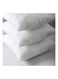 Linen Klub Cushion Filler Pack of 3pcs- Fabric: Non Woven , Filling 300grams Non Siliconized Fiber - Size : 40 x 40cm