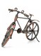 Cygoshop Metal sculpture Retro Classic Handmade Iron Motorcycle Bicycle unique metal art decoration Ornaments for Bicycle Motocycle Lovers (19 * 6.5 * 12(bicycle))