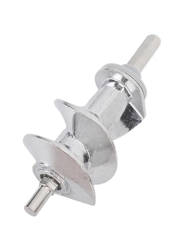 Cryfokt Meat Grinder Auger, Meat Mincer Screw Stainless Steel Efficient Replaceable for Meat Grinding (HM-01)