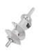 Cryfokt Meat Grinder Auger, Meat Mincer Screw Stainless Steel Efficient Replaceable for Meat Grinding (HM-01)