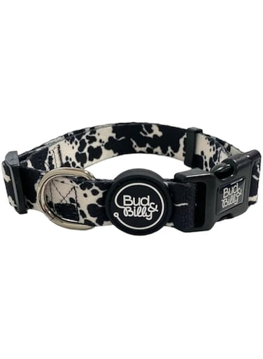 Bud &amp; Billy Monochrome Chic Dog Collar 40-60cm
