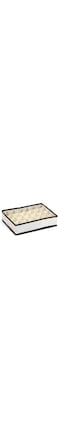 Furinno 12284IV Non-Woven Fabric Storage Organizer, 4 by 6-Inch, Ivory with Brown Trim