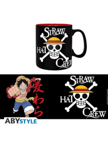 ONE PIECE - Mug - 460 ml - Luffy &amp; Skull