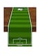 Nepnuser Linen Soccer Table Runner Sport Table Decoration Boy Soccer Birthday Party Supplies for Farmhouse Rustic Vintage Table Cover Home Kitchen Dining Room (13" x 72")