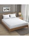 Premium Queen Size Fitted Bedsheet with 2 Pillowcases &acirc;&euro;&ldquo; Modern Design &acirc;&euro;&ldquo; Deep Pocket (180x200+35 cm, 72x78+10 inch) Soft, Breathable Microfiber Bedding Set for Home Comfort