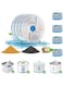 MAKINGTEC Cat Water Fountain Filters, 4 Pack Replacement Filters for Automatic Pet Fountain, 4.13inch Filters For Cat Water Fountain