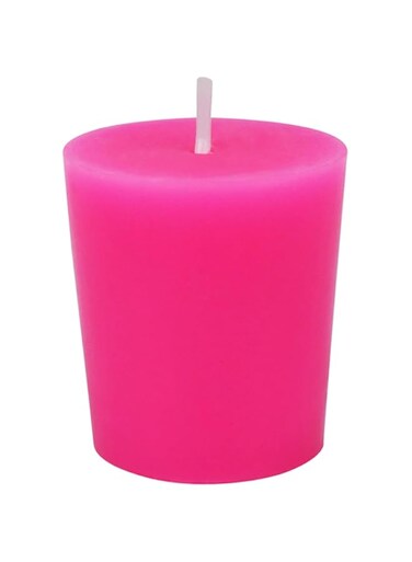 Zest Candle CVZ-007 12-Piece Votive Candles, Hot Pink