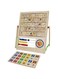 ECVV Wooden Educational Board Learning Letters, Arabic Letters Words And Numbers game   Arithmetic Operations And Counting Game - Arithmetic Learning Framework..